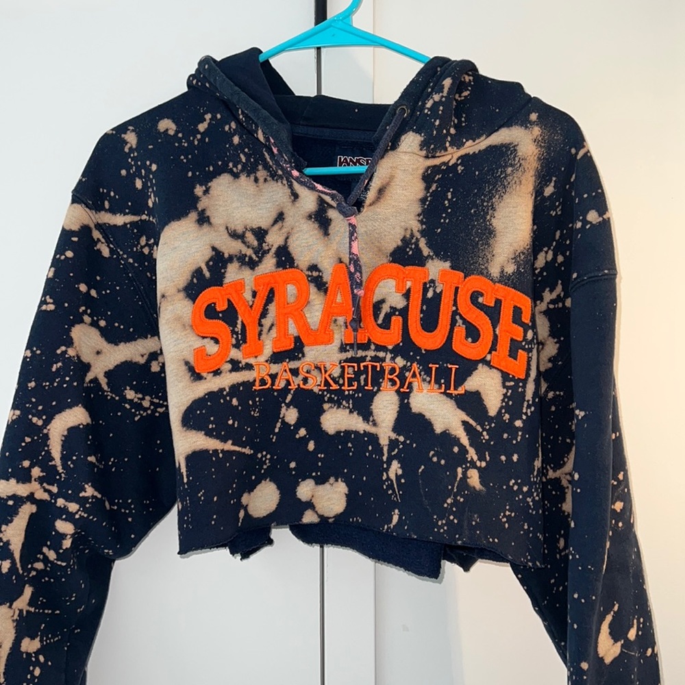 Syracuse Tailgate Cropped Hoodie